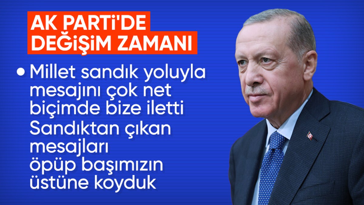 Cumhurbaşkanı Erdoğan: Millet sandık yoluyla mesajı iletti