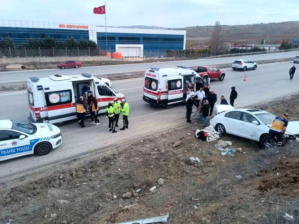 Ankara’da Aileyi Vuran Kaza