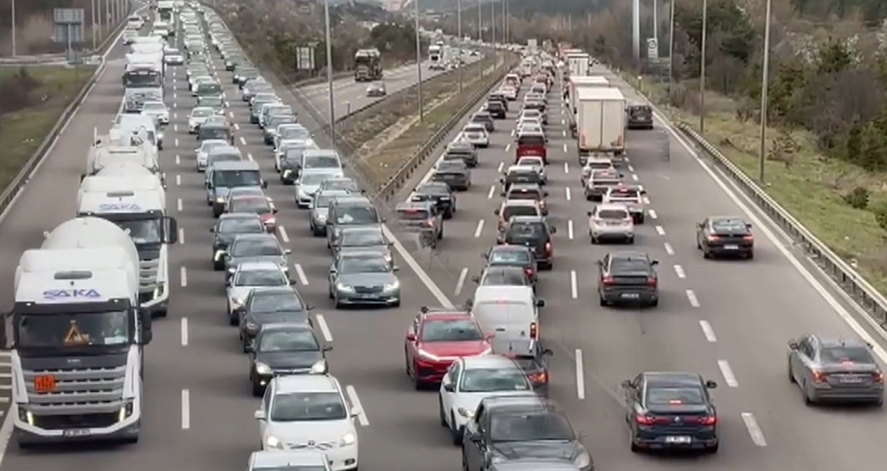 Bayram bitti, dönüş çilesi Bolu’dan başladı
